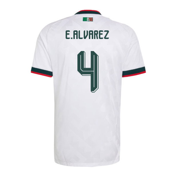 2026-2027 Mexico Authentic Away Shirt (E.Alvarez 4)-SoccerKits Hub | Buy Soccer Jerseys Online